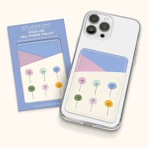 Studio Oh - Dotted Palms Stick-On Cell Phone Wallet